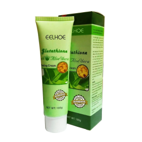 EELHOE Aloe Vera Exfoliating Cream, Gentle Cleansing Facial Skin Smooth Skin Hydrating Repair Cream
