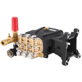 Pressure Washer Pump 1" Shaft Horizontal Triplex Plunger 4200 PSI 4.2GPM